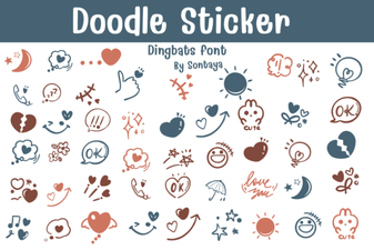 Design Your Projects with Creative Doodle Fonts
