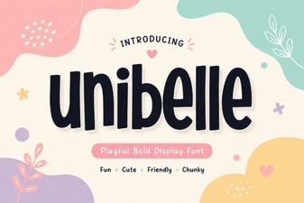 Unibelle Font: the Complete Creative Character