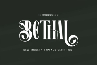 Behal Font: a Minimalist and Legible Typeface