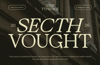 Secth Vought Fonts for Creative Projects